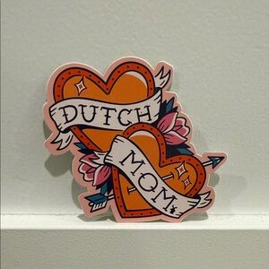 Dutch Bros Heart Sticker